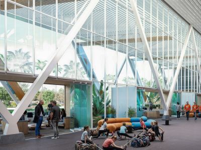 Interior of proposed Ice facility 